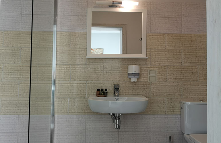 Salle de bain d'hôte Natioanl Resort Lituanie