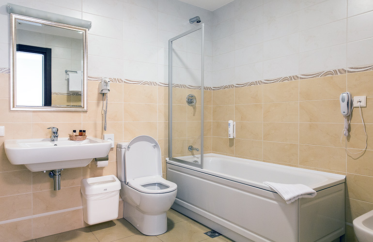 Villa National Golf Resort Lituanie salle de bain